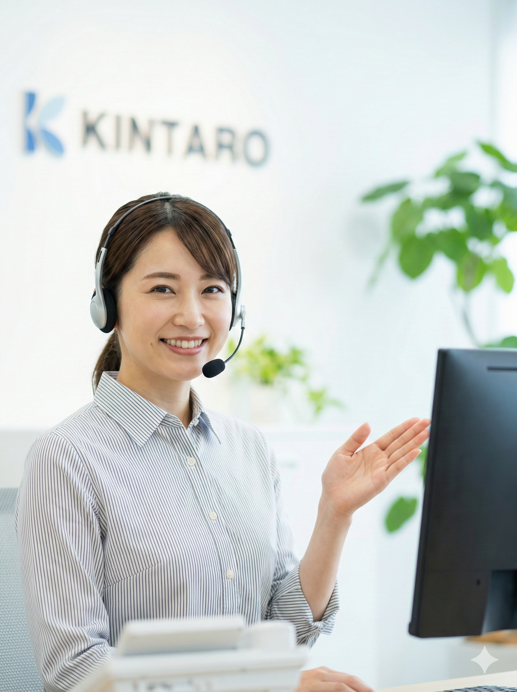 親切なサポート