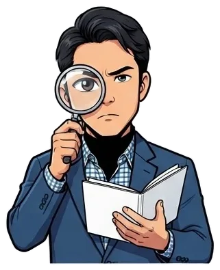 資料を調べて確認する編集担当SIRO